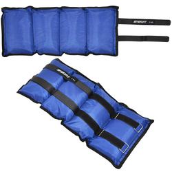 OBCIĄŻENIE NA PRZEGUBY NIEBIESKIE 4KG (2x2KG) EB FIT