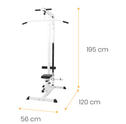 Stacja wyciągowa biała