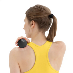 Piłka do masażu Lacrosse Massage Ball czarna 4fizjo 