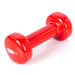 Hantel winylowy Profit 1kg czerwony DK 4102