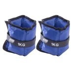 OBCIĄŻENIE NA PRZEGUBY NIEBIESKIE 2KG (2x1KG) EB FIT