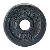 OBCIĄŻENIE ALLRIGHT CZARNE 1kg