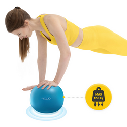 Piłka do pilatesu i rehabilitacji 22 cm niebieska 4fizjo