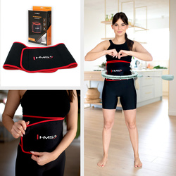 HULA HOP  HHM14  GREEN Z MAGNESAMI I OBCIĄŻNIKIEM + LICZNIK HMS