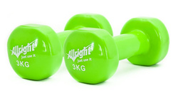 Hantle winylowe Allright 2 x 3 kg