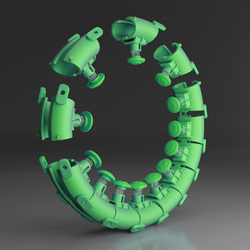 ZESTAW HULA HOP HHW01 GREEN Z WYPUSTKAMI I OBCIĄŻNIKIEM HMS + PAS BR163 RED