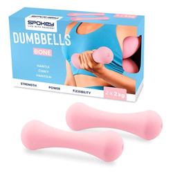 Zestaw hantli neoprenowych Spokey BONE 2 x 2 kg