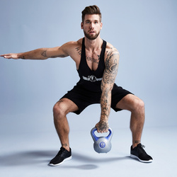 Kettlebell Winylowe kontrast 6kg