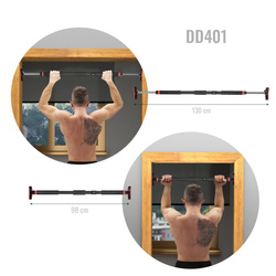 Drążek rozporowy z poziomicą DD401 98-130 CM HMS