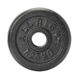 OBCIĄŻENIE ALLRIGHT CZARNE 1,25KG