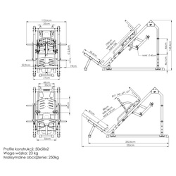 Suwnica na nogi MS-U106 2.0 - Marbo Sport