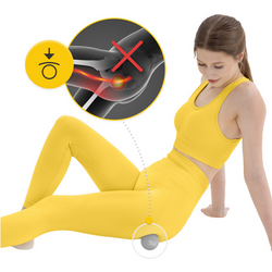 Piłka do masażu Lacrosse Massage Ball szara 4fizjo 