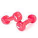 Hantle winylowe Profit różowe 2x1,5kg DK 4102