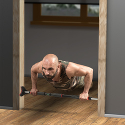 Drążek rozporowy z poziomicą DD400 65-100 CM HMS