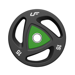 Obciążenie olimpijskie poliuretanowe 15 kg - UpForm