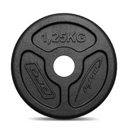 Obciążenie żeliwne 1,25 kg SLIM MW-O1,25-slim - Marbo Sport