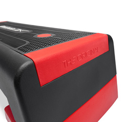 REEBOK STEP CZARNO-CZERWONY RAP-11150RD