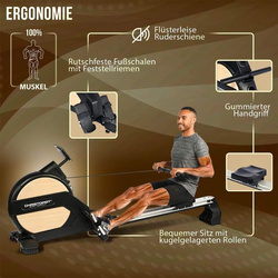 Wioślarz elektromagnetyczny Christopeit Vico