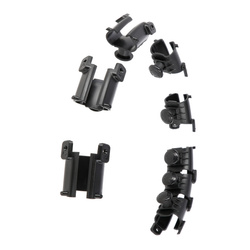 ZESTAW HULA HOP PLUS SIZE HHW12 BLACK Z WYPUSTKAMI I OBCIĄŻNIKIEM HMS + PAS BR163 RED