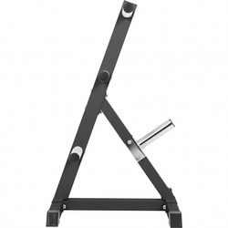 Stojak na obciążenia olimpijskie 50mm na 7 uchwytów czarny