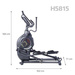 H5815 TRENAŻER ELIPTYCZNY MAGNETYCZNO-POWIETRZNY SEMI COMMERCIAL HMS PREMIUM