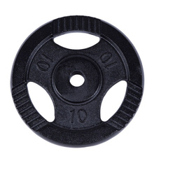 Obciążenie żeliwne typu Gripper 10kg, czarne