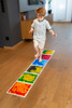 Ścieżka sensoryczna - sensoryczne płytki z cieczą fakturowe 30 cm 6 szt