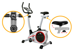 Rower Christopeit AL1 srebrny