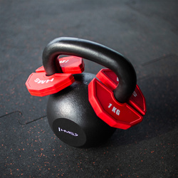 TSN100 TALERZ NA SPRZĘT DO TRENINGU SIŁOWEGO I FITNESS TYPU NAKŁADKA 2 x 1 KG HMS