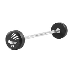 Tiguar barbell prosty PU 25 kg