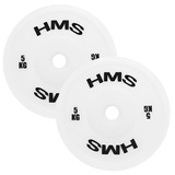 TPP05 WHITE TALERZ OLIMPIJSKI PE 2 x 5.0 KG HMS