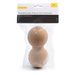 Podwójna piłka do masażu korkowa "PEANUT" / SMJ sport HH-CORK-1003