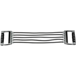 Ekspander gumowy 5 żyłowy z rączkami ABS Eb Fit