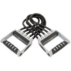 Ekspander gumowy 5 żyłowy z rączkami ABS Eb Fit