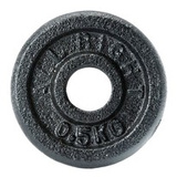 OBCIĄŻENIE ALLRIGHT CZARNE 0,5kg