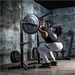 Stojak na sztangę i hantle