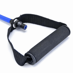 GUMA FITNESS Z UCHWYTAMI NIEBIESKA 08