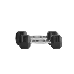 Hantle THORN FIT Hex Rubber Dumbbell 2x2,5 kg
