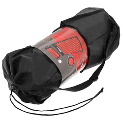 MATA Z PODUSZKĄ DO AKUPRESURY JOGI MASAŻU ZIELONO-BRĄZOWA 67x42x2CM EB FIT