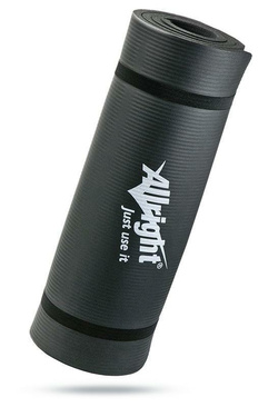 MATA NBR ALLRIGHT 140x60x1cm CZARNA