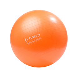 YB02N 55CM ORANGE ANTI-BURST PIŁKA GIMNASTYCZNA HMS