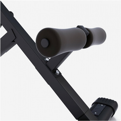 Ławeczka rzymska do treningu grzbietu (czarna)