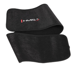 ZESTAW HULA HOP MAGNETYCZNY BLACK/GOLD HHM13 Z LICZNIKIEM HMS + PAS WYSZCZUPLAJĄCY BR163 BLACK