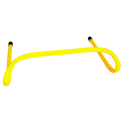 Mini płotek treningowy 15 cm| fluorescencyjny żółty | PVC | – Legend Sport