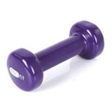 Hantel winylowy Profit 0,75kg fioletowy DK 4102